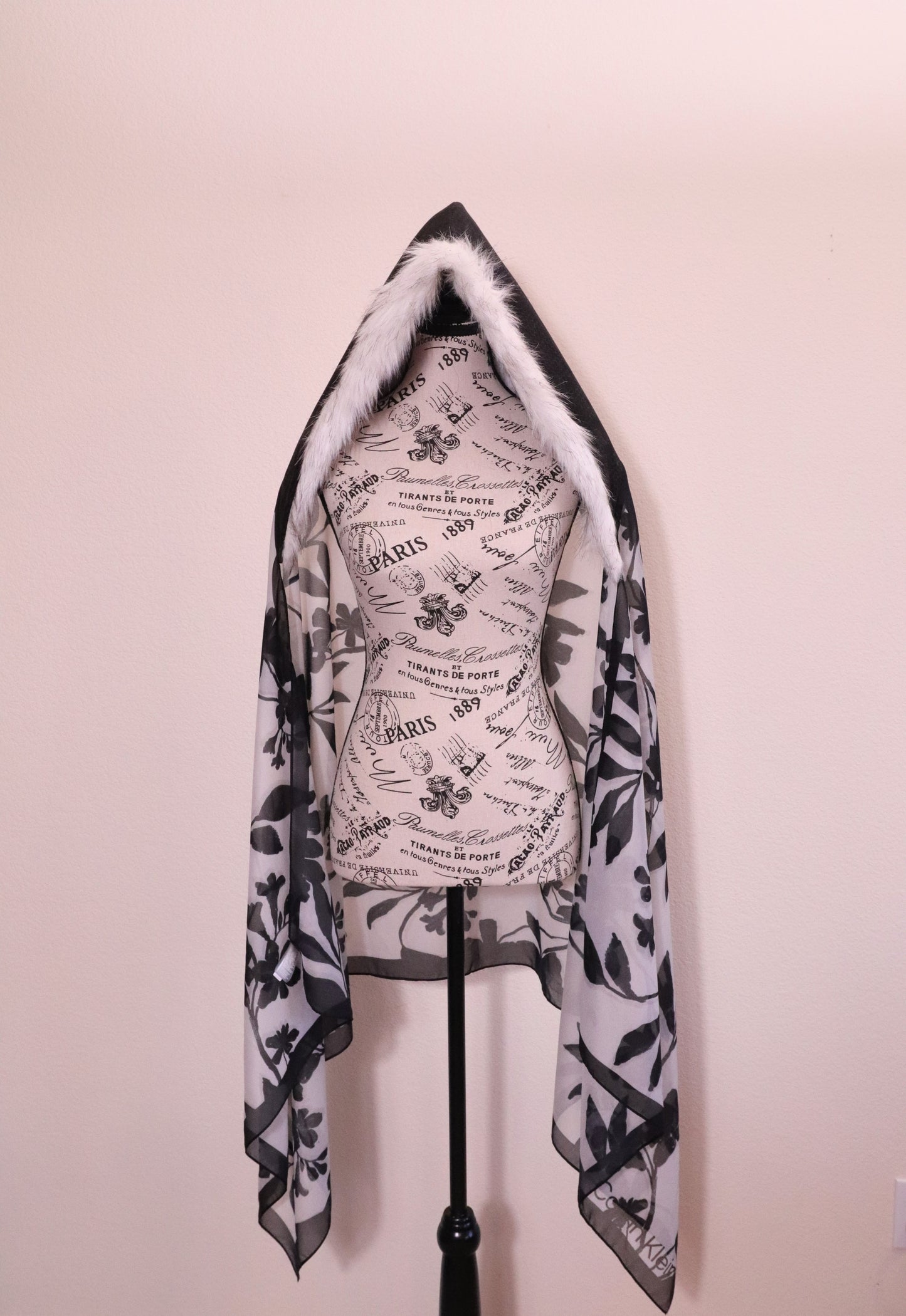 Black Floral 1-of-1