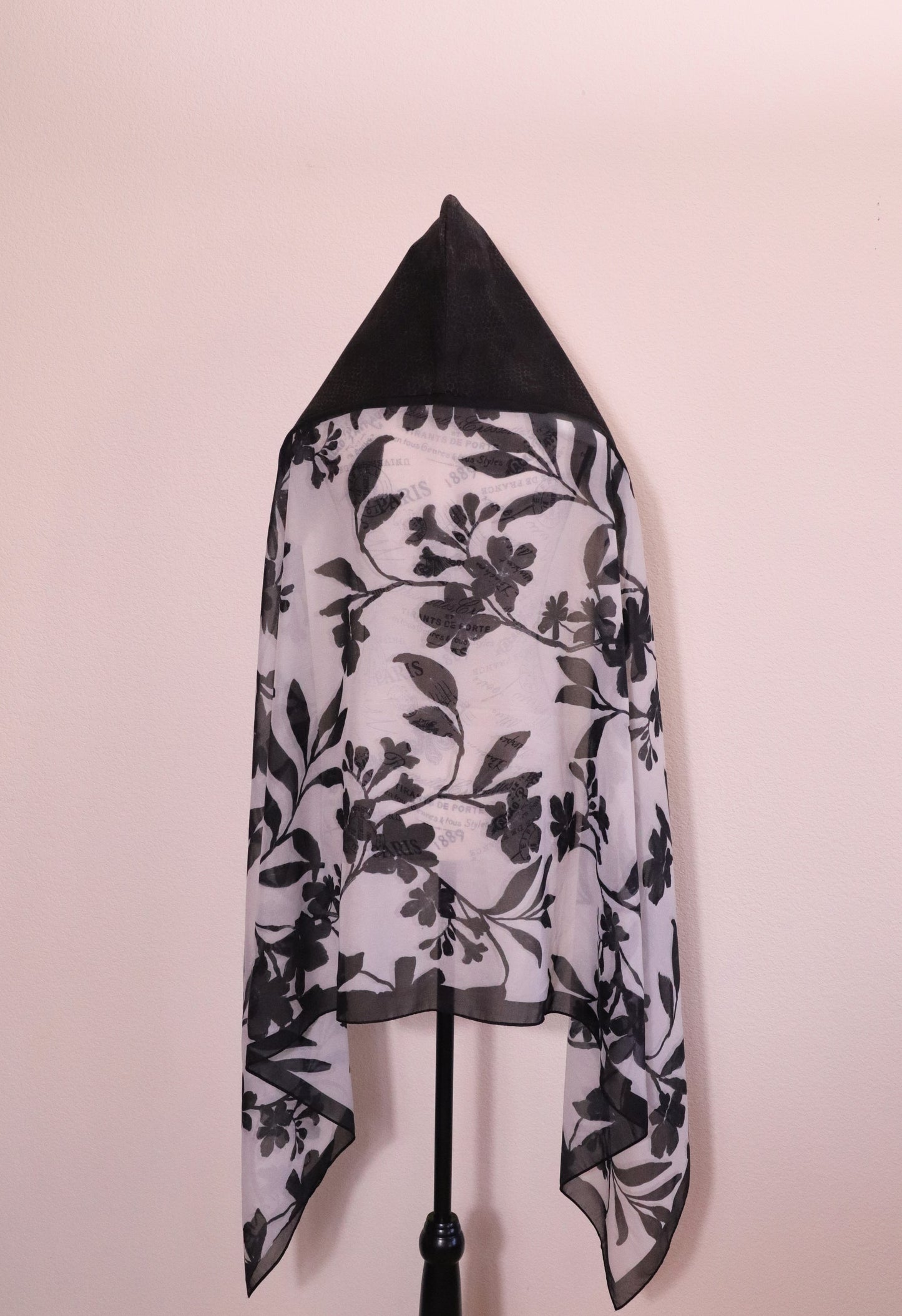 Black Floral 1-of-1