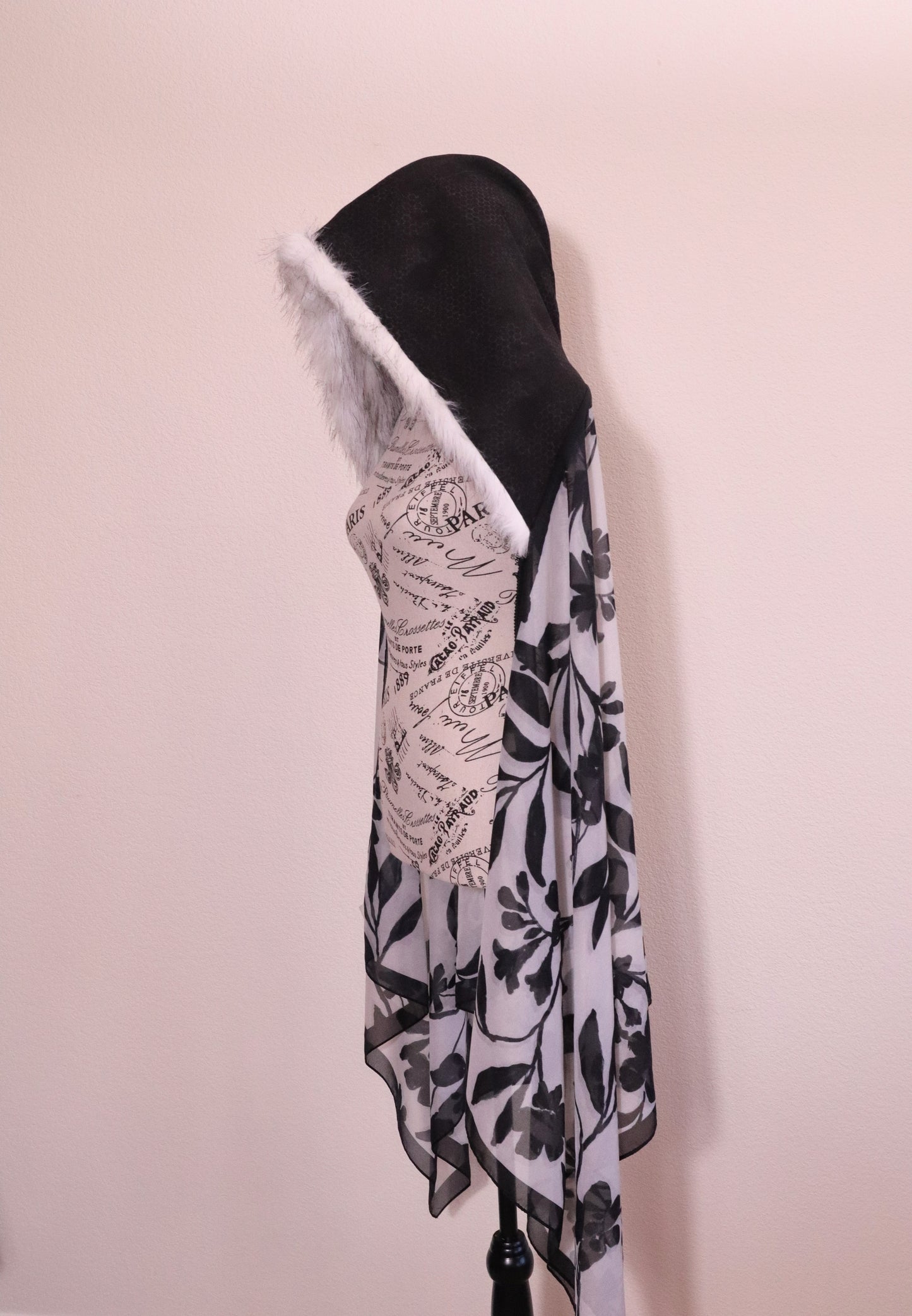 Black Floral 1-of-1